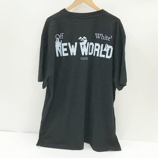 OFF-WHITE New World T-Shirt Black Size M