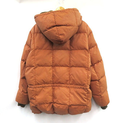 RRL Brinklow Quilted Hooded Jacket Orange Size XXL