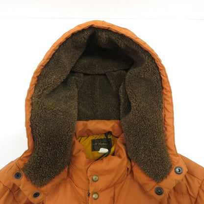 RRL Brinklow Quilted Hooded Jacket Orange Size XXL