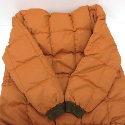 RRL Brinklow Quilted Hooded Jacket Orange Size XXL