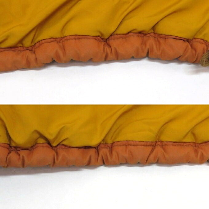 RRL Brinklow Quilted Hooded Jacket Orange Size XXL