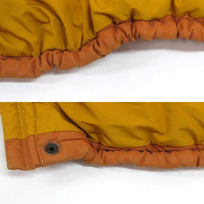 RRL Brinklow Quilted Hooded Jacket Orange Size XXL