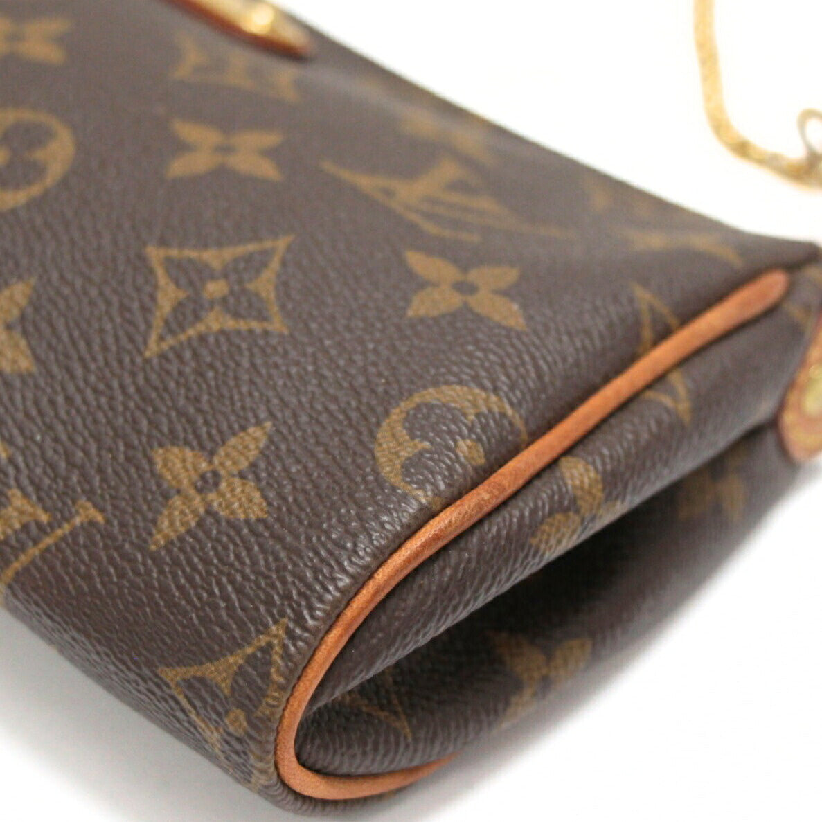 Louis Vuitton Monogram Eva Chain Bag Brown Size ONE SIZE