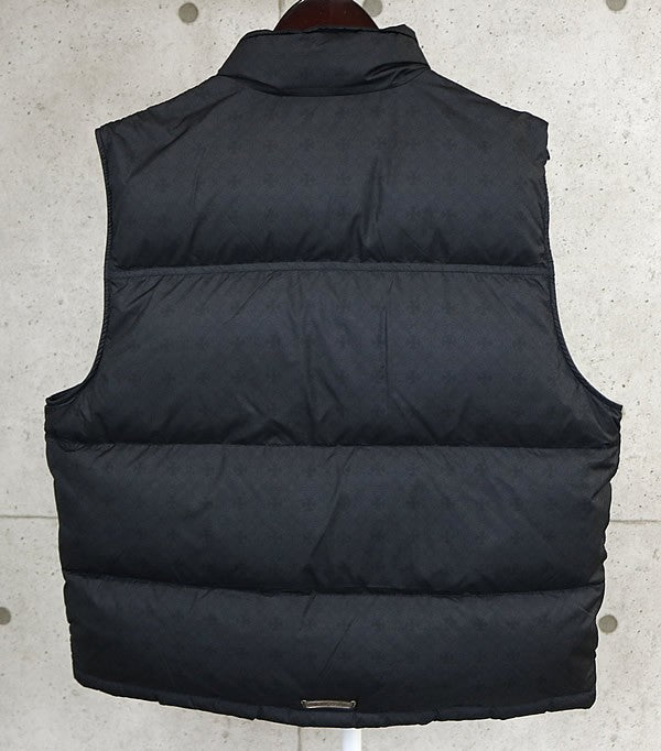 CHROME HEARTS STIFF CH Plus Dagger Zip Down Vest Size M