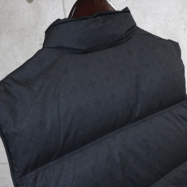 CHROME HEARTS STIFF CH Plus Dagger Zip Down Vest Size M