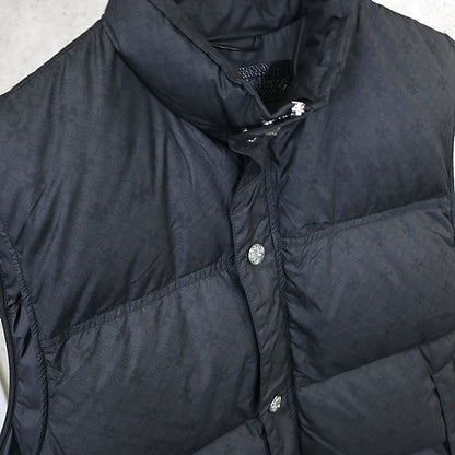 CHROME HEARTS STIFF CH Plus Dagger Zip Down Vest Size M