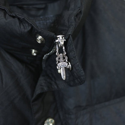 CHROME HEARTS STIFF CH Plus Dagger Zip Down Vest Size M