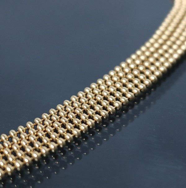 Cartier Agraf K18PG Diamond Necklace Size ONE SIZE