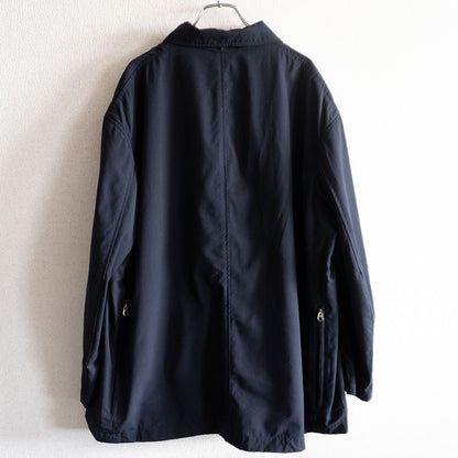 Y's for Men 90S Wool Nylon Short Coat Blue Size XXL