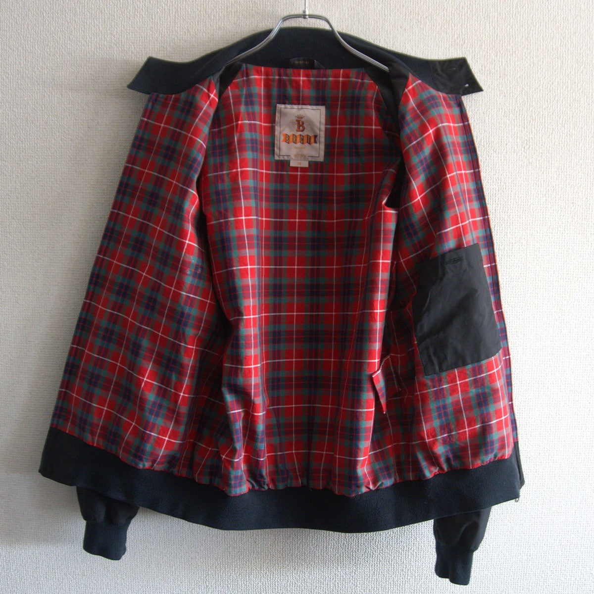 Baracuta G9 Harrington Jacket Black Size 38