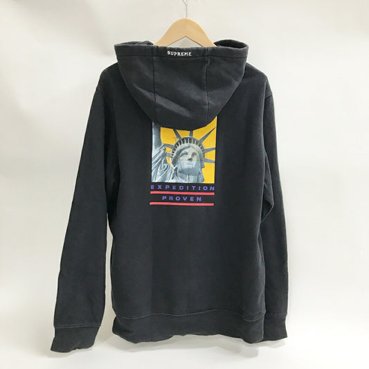 Supreme x TNF Statue of Liberty Hoodie Black Size L