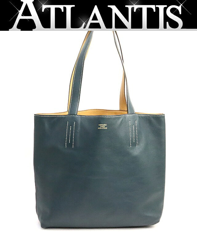 HERMES Double Sens 28 Reversible Tote Bag Size ONE SIZE