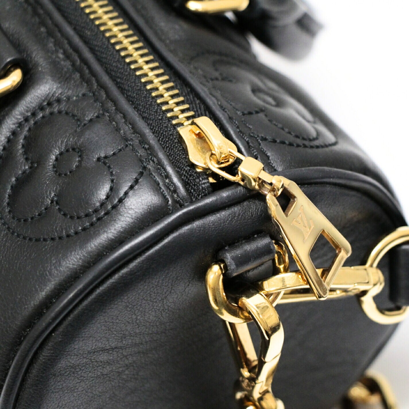 Louis Vuitton Papillon BB Bubblegram Bag Black Size ONE SIZE