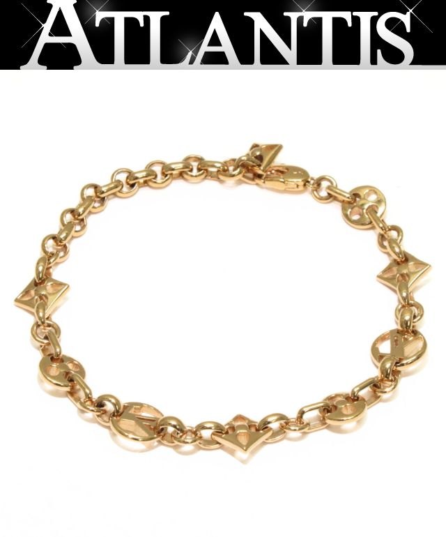 LOUIS VUITTON Crazy In Lock Bracelet Gold Size ONE SIZE