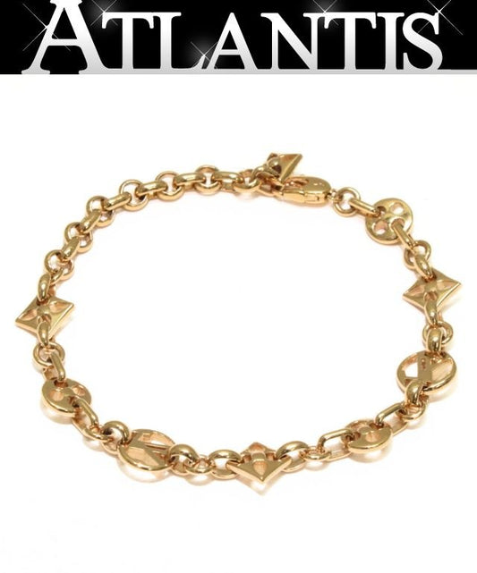 LOUIS VUITTON Crazy In Lock Bracelet Gold Size ONE SIZE