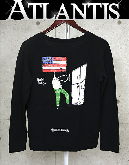 CHROME HEARTS PPO MATTY BOY Crewneck Sweatshirt Size XS