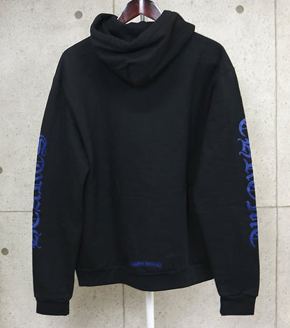 CHROME HEARTS Old English Logo Cotton Hoodie Size S