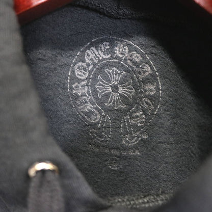 CHROME HEARTS Old English Logo Cotton Hoodie Size S