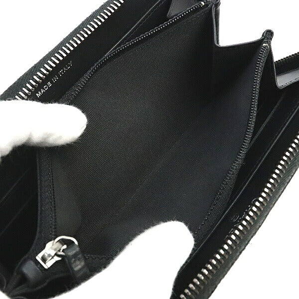 CHANEL Matelasse Caviar Skin Round Zip Wallet Size ONE SIZE