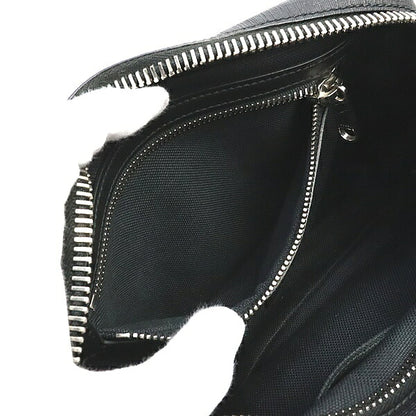GUCCI GG Supreme Leather PVC Waist Bag Size ONE SIZE Black