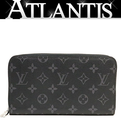 Louis Vuitton Monogram Eclipse Zippy Wallet Size ONE SIZE