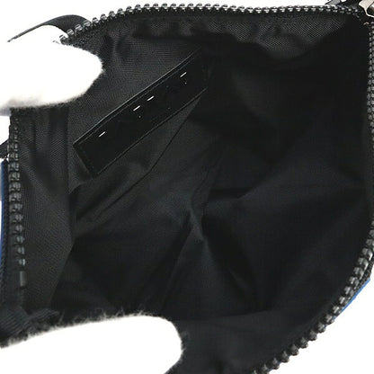 BURBERRY Nova Check Triangle Leather Mini Bag Size ONE SIZE