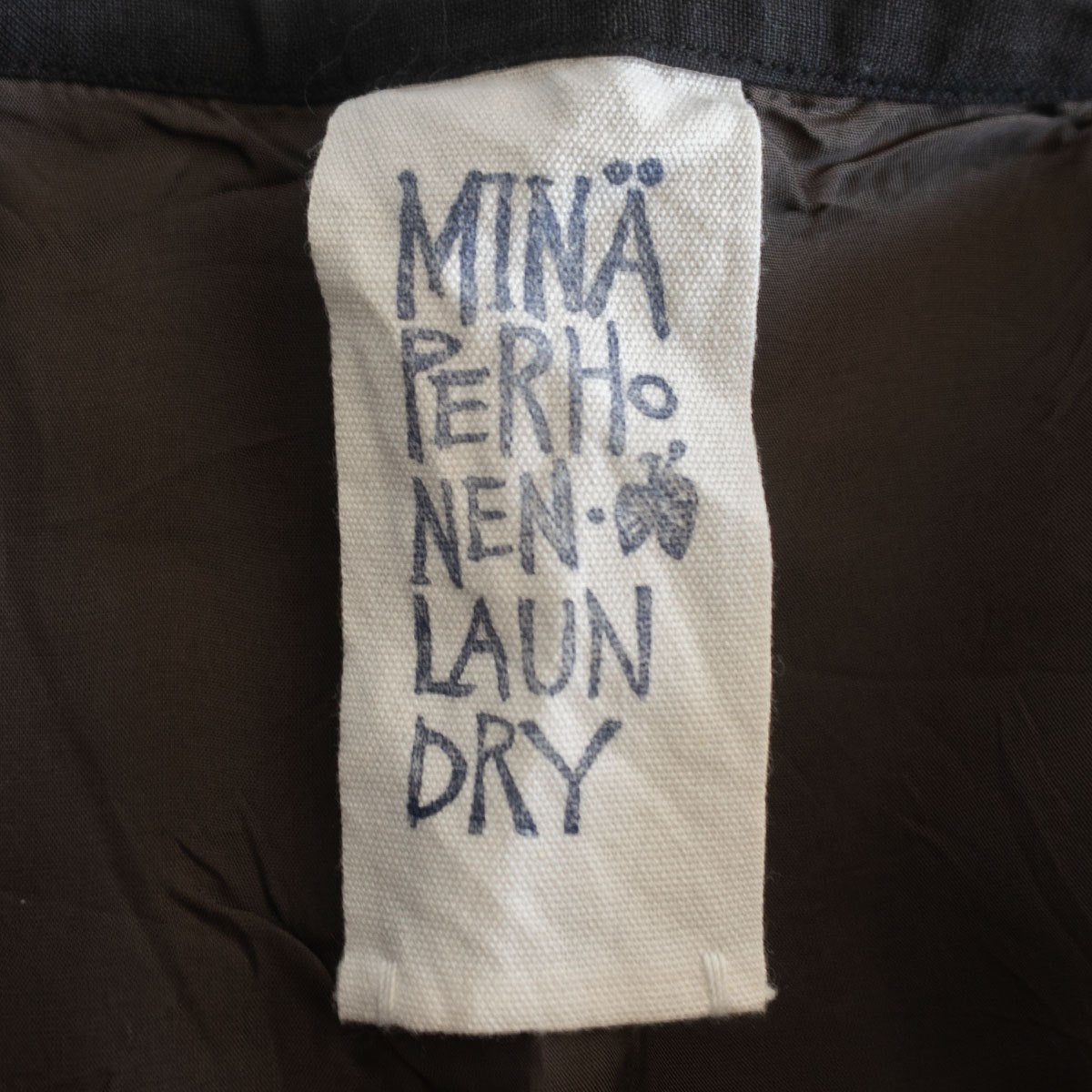 mina perhonen Bird Linen Skirt Size 36