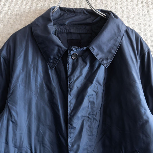 45R Nylon Quilted 908 Coat Navy Size M