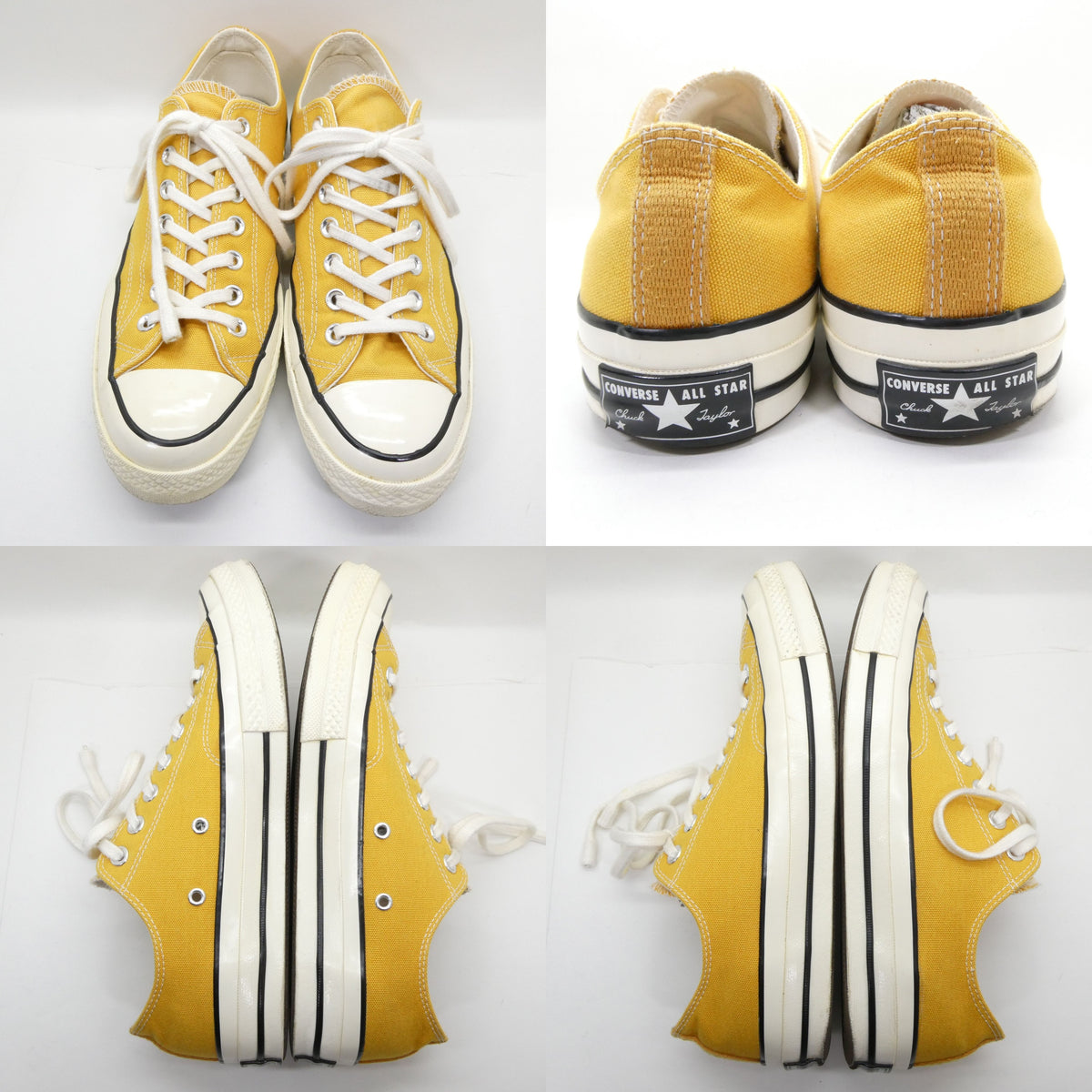 Converse Chuck Taylor 70 Low Sunflower Sneakers Size 27.0