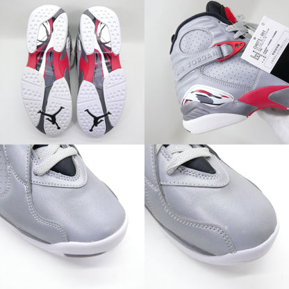 NIKE AIR JORDAN 8 Retro SP "Reflection" Sneakers Size 27.0