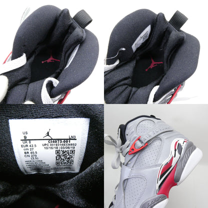 NIKE AIR JORDAN 8 Retro SP "Reflection" Sneakers Size 27.0