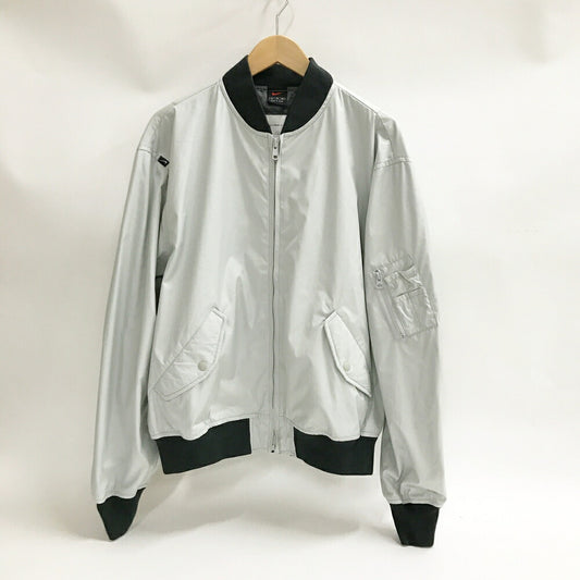 NIKE CLIMA-FIT MA-1 Bomber Light Gray Size XL