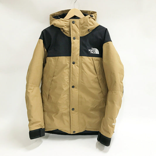 THE NORTH FACE Mountain Down Jacket Brown Size L
