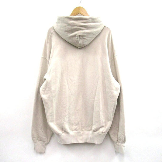 WACKO MARIA 26SS Washed Pullover Hoodie Ivory Size XL
