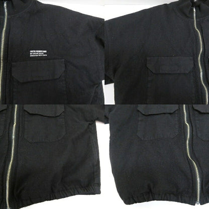COOTIE PRODUCTIONS Wool Saxony Track Jacket Black Size M