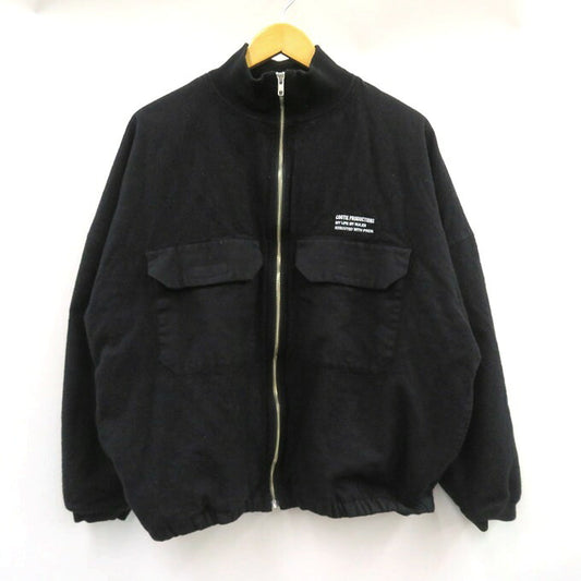 COOTIE PRODUCTIONS Wool Saxony Track Jacket Black Size M