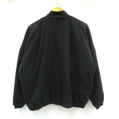 COOTIE PRODUCTIONS Wool Saxony Track Jacket Black Size M