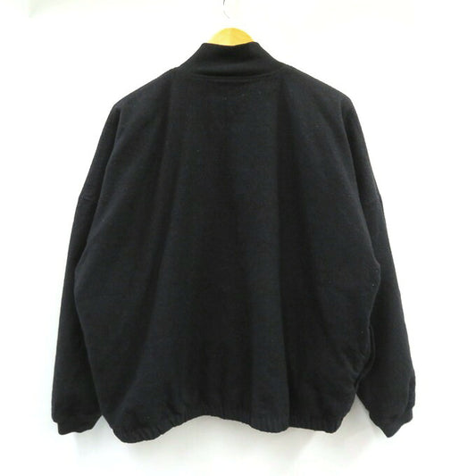 COOTIE PRODUCTIONS Wool Saxony Track Jacket Black Size M