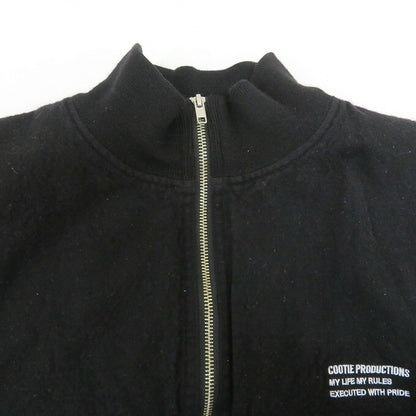 COOTIE PRODUCTIONS Wool Saxony Track Jacket Black Size M