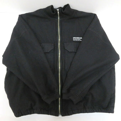 COOTIE PRODUCTIONS Wool Saxony Track Jacket Black Size M