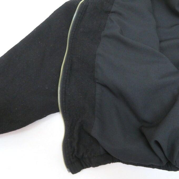 COOTIE PRODUCTIONS Wool Saxony Track Jacket Black Size M