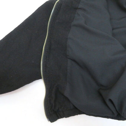 COOTIE PRODUCTIONS Wool Saxony Track Jacket Black Size M