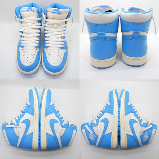 NIKE AJ1 Retro High OG UNC Reimagined Sneakers Size 9.5