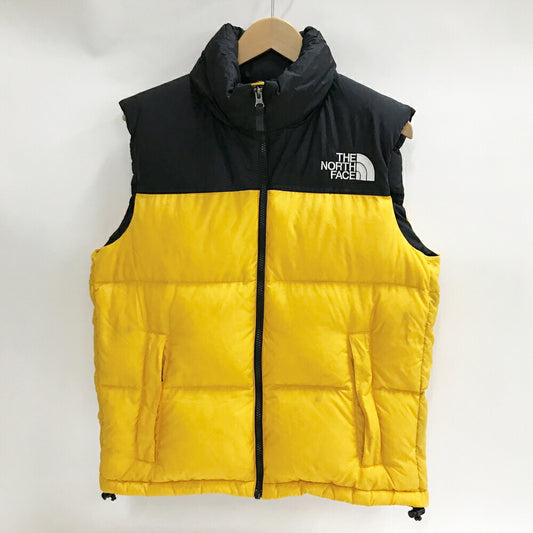 THE NORTH FACE Nuptse Down Vest Yellow/Black Size M
