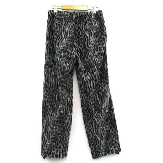 STUSSY x MAPEL WILDLIFE WOOL BEACH PANT Leopard Gray Size M