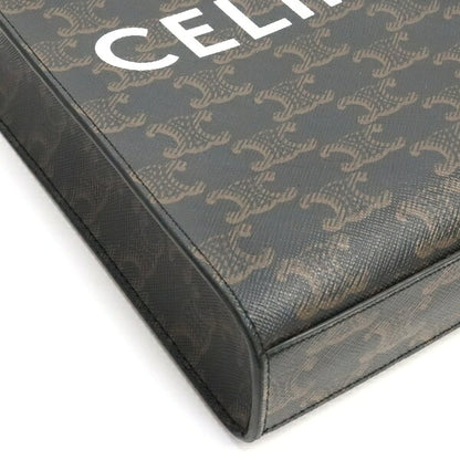 CELINE Triomphe Mini Vertical Cabas Bag Brown Size ONE SIZE