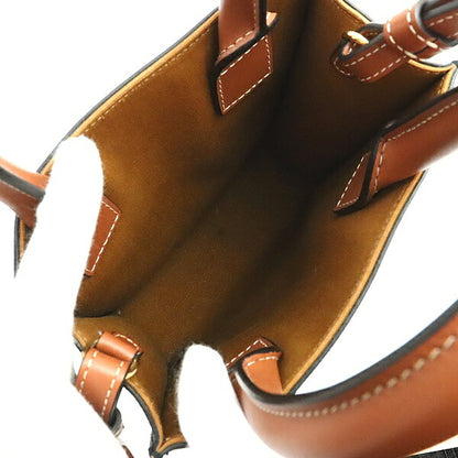 CELINE Triomphe Mini Vertical Cabas Bag Brown Size ONE SIZE