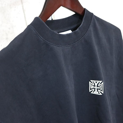 VETEMENTS 26SS Biker Cross Long Sleeve T-Shirt Black Size M