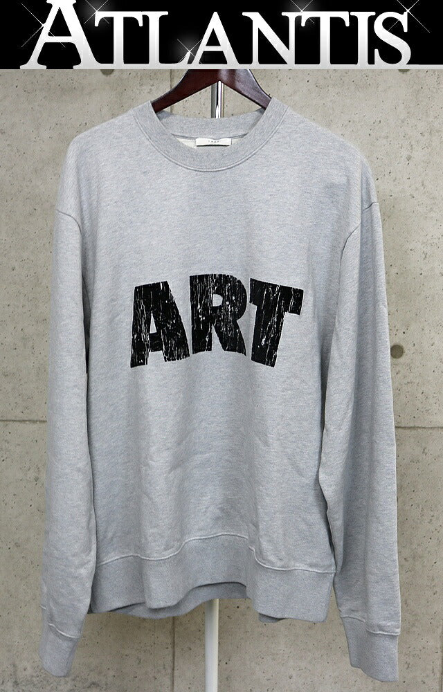 1989 STUDIO ART Crewneck Sweatshirt Grey Black Size XXL