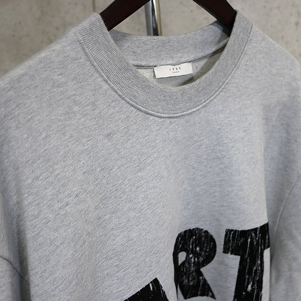 1989 STUDIO ART Crewneck Sweatshirt Grey Black Size XXL